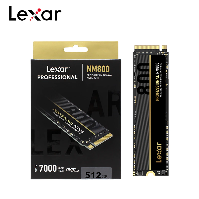 SSD Lexar NM800 M2 NVME 512GB/7000 mbs